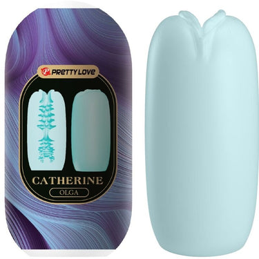 Masturbator Impermeabile Blu con Guaina Stimolante per Piacere Intenso
